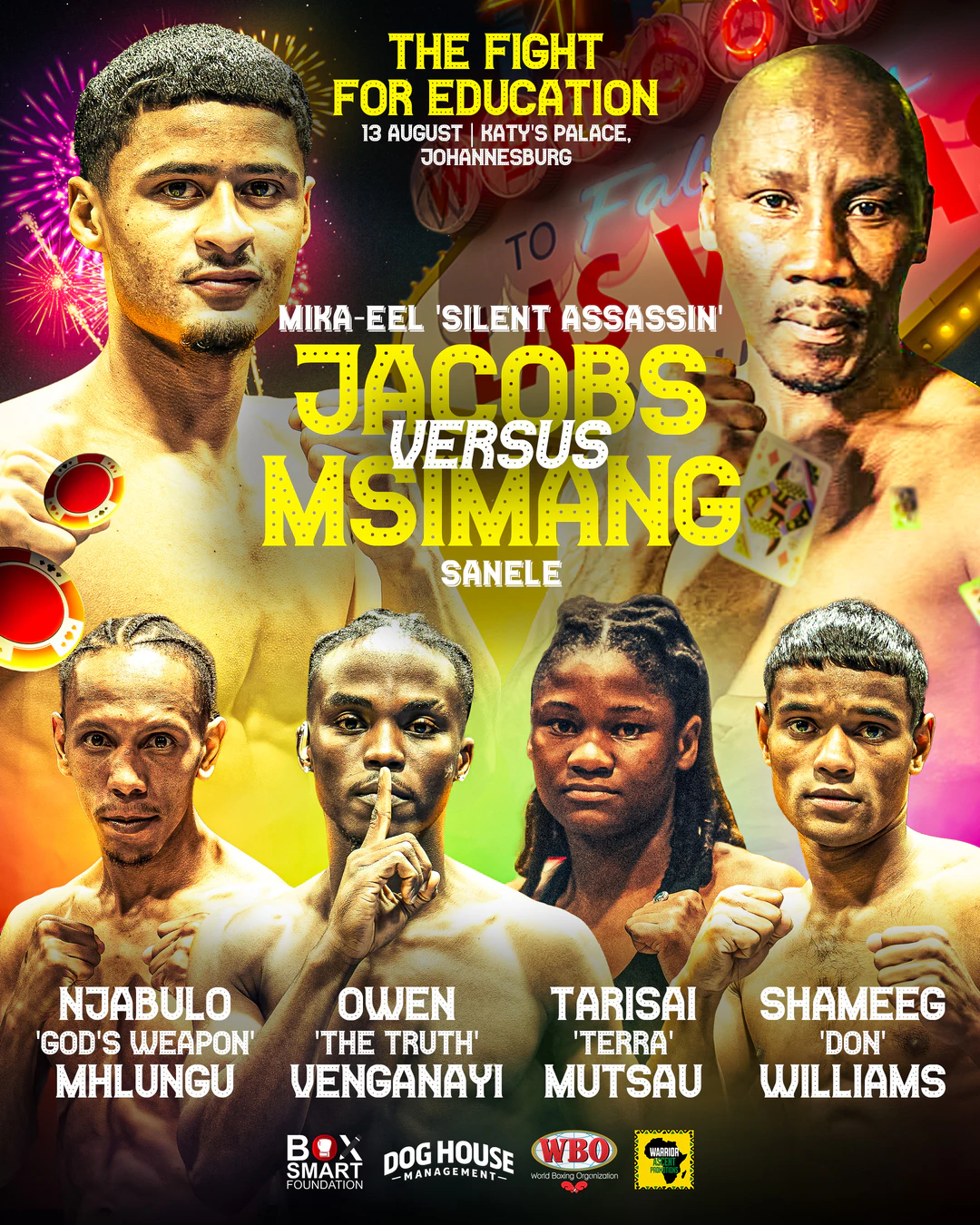 The Fight for Education event poster